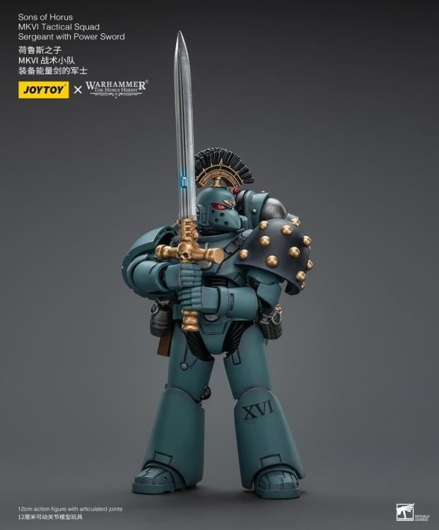 Sons Of Horus: Mkvi Tactical Squad Sergeant With Power Sword Jt9466 Warhammer 40K