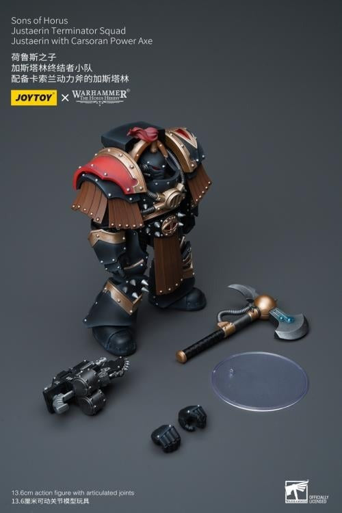 Sons Of Horus: Justaerin Terminator Squad With Carsoran Power Axe Jt9718 Warhammer 40K