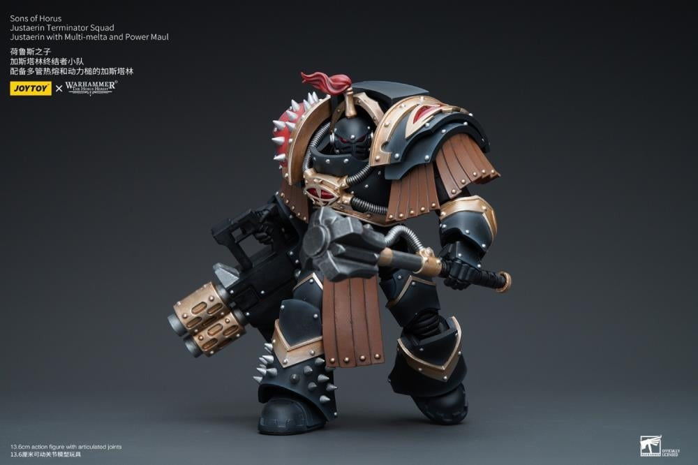 Sons Of Horus: Justaerin Terminator Squad With Multi-Melta And Power Maul Jt9749 Warhammer 40K