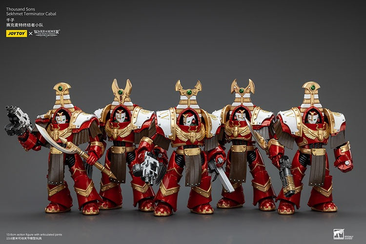 Thousand Sons: Sekhmet Terminator Cabal Volkite Charger And Power Fist Jt8612 Warhammer 40K