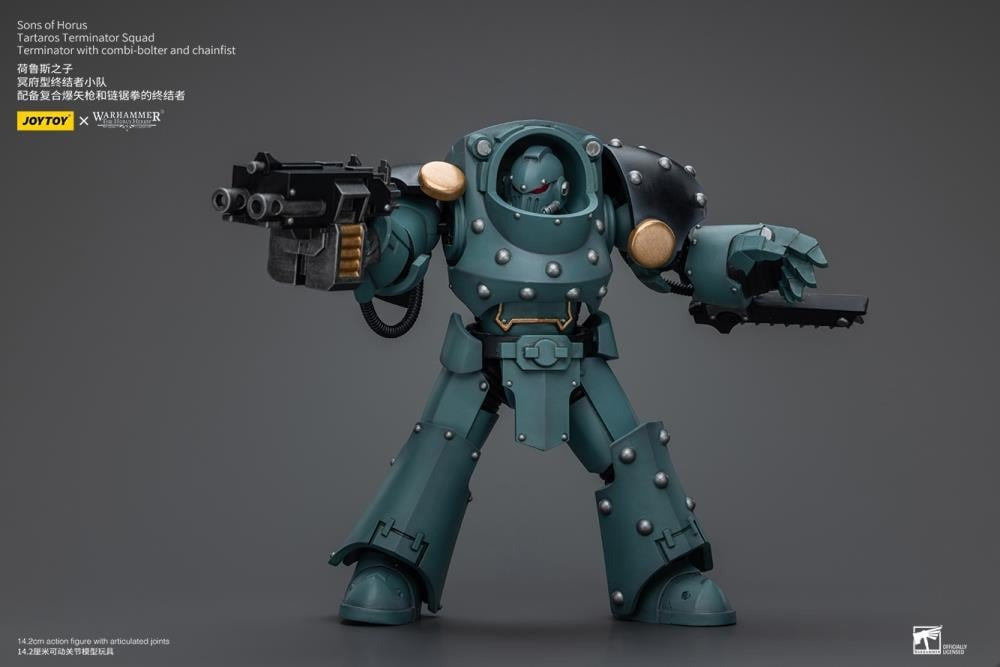 Sons Of Horus: Tartaros Terminator Squad With Combi-Bolter And Chainfist Jt7271 Warhammer 40K