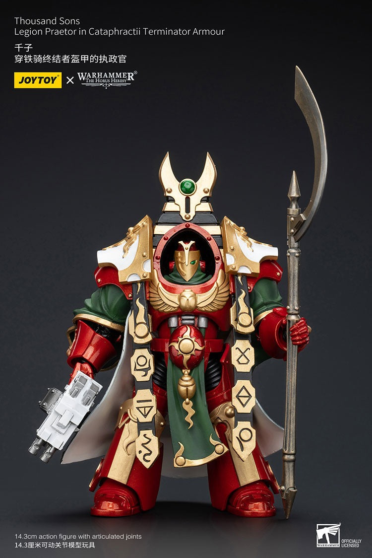 Thousand Sons Legion Praetor In Cataphractii Terminator Armour Jt5765 Warhammer 40K