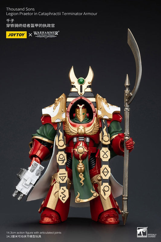 Thousand Sons Legion Praetor In Cataphractii Terminator Armour Jt5765 Warhammer 40K