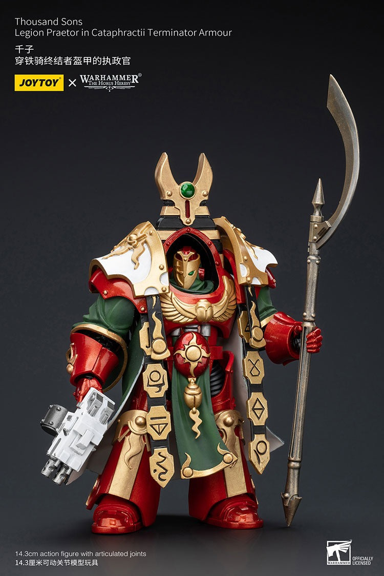 Thousand Sons Legion Praetor In Cataphractii Terminator Armour Jt5765 Warhammer 40K