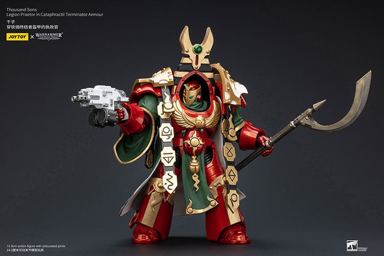 Thousand Sons Legion Praetor In Cataphractii Terminator Armour Jt5765 Warhammer 40K