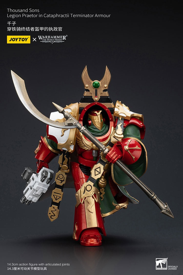 Thousand Sons Legion Praetor In Cataphractii Terminator Armour Jt5765 Warhammer 40K