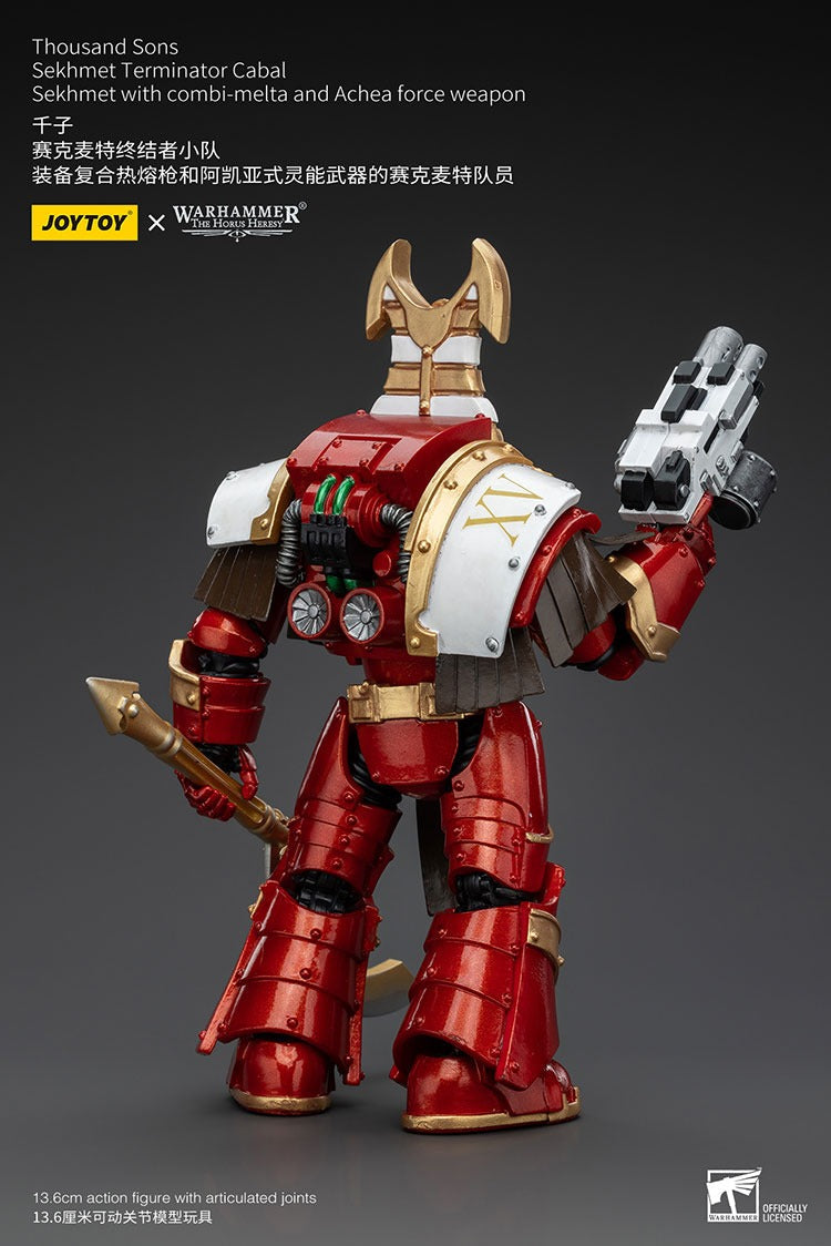 Thousand Sons: Sekhmet Terminator Cabal Combi-Melta And Achea Force Weapon Jt8605 Warhammer 40K