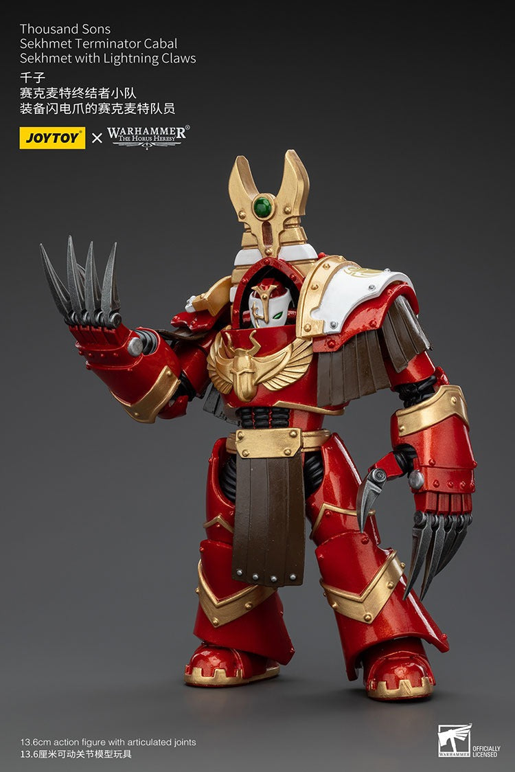 Thousand Sons: Sekhmet Terminator Cabal With Lightning Claws Jt7462 Warhammer 40K