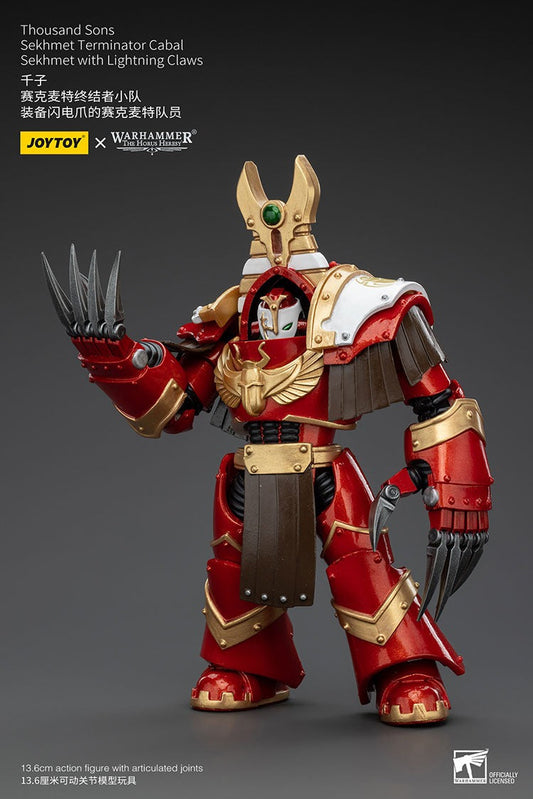 Thousand Sons: Sekhmet Terminator Cabal With Lightning Claws Jt7462 Warhammer 40K