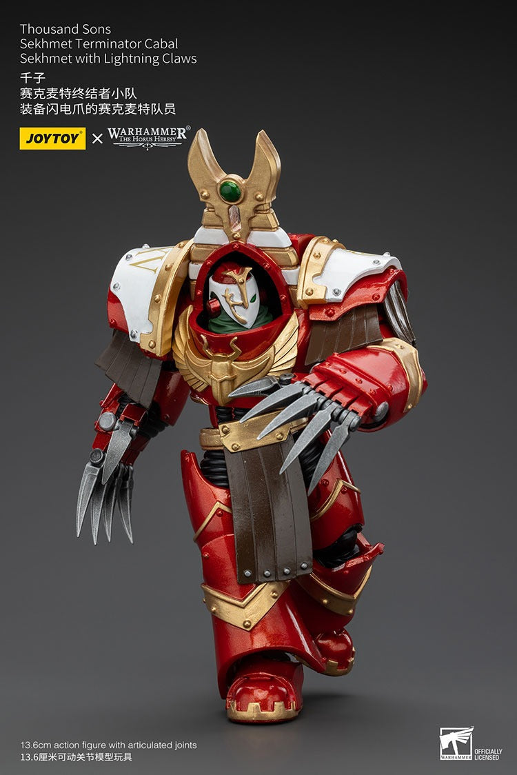 Thousand Sons: Sekhmet Terminator Cabal With Lightning Claws Jt7462 Warhammer 40K
