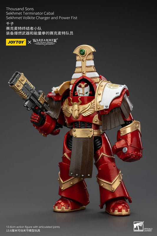 Thousand Sons: Sekhmet Terminator Cabal Volkite Charger And Power Fist Jt8612 Warhammer 40K