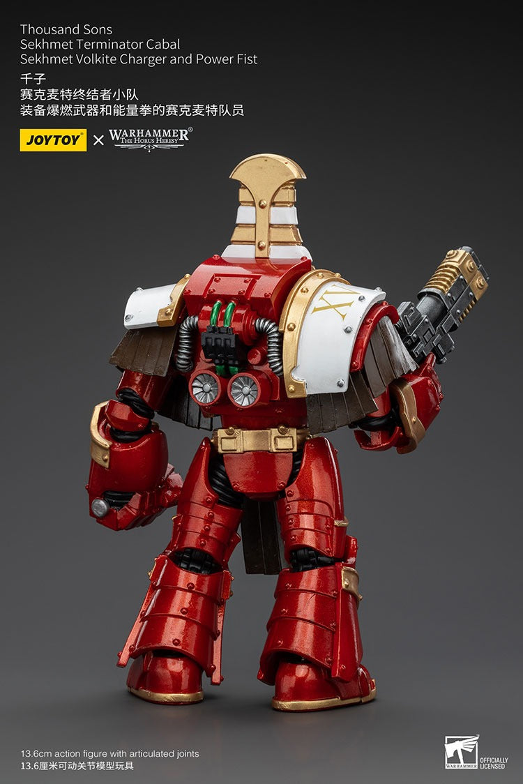 Thousand Sons: Sekhmet Terminator Cabal Volkite Charger And Power Fist Jt8612 Warhammer 40K