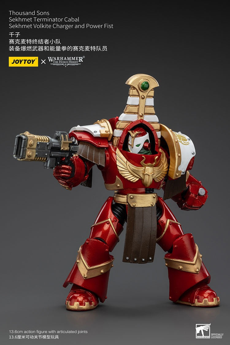 Thousand Sons: Sekhmet Terminator Cabal Volkite Charger And Power Fist Jt8612 Warhammer 40K