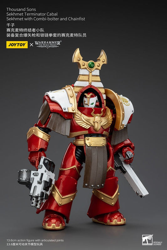 Thousand Sons: Sekhmet Terminator Cabal With Combi-Bolter And Chainfist Jt8377 Warhammer 40K