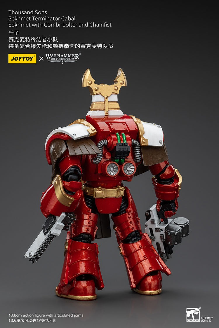 Thousand Sons: Sekhmet Terminator Cabal With Combi-Bolter And Chainfist Jt8377 Warhammer 40K