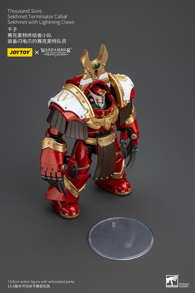 Thousand Sons: Sekhmet Terminator Cabal With Lightning Claws Jt7462 Warhammer 40K
