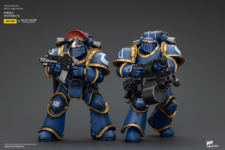 Ultramarines Legion Mkiii Tactical Support Squad Legionary With Heavy Bolter Jt00119 Warhammer 40K