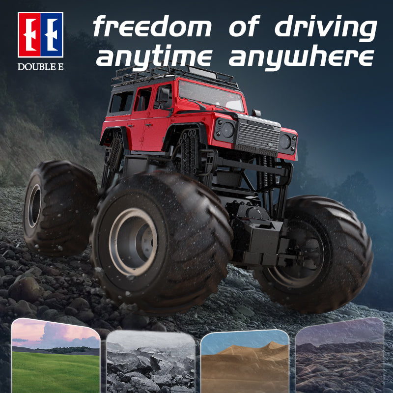 Double E Land Rover Defender Rc 1/8 Big Foot E375