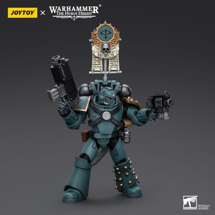 Sons Of Horus: Mkiv Tactical Squad Legionary With Legion Vexilla Jt9589 Warhammer 40K