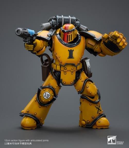 Joytoy Imperial Fists Legion Mkiii Tactical Squad Sergeant With Power Fist Jt9060 Warhammer 40K