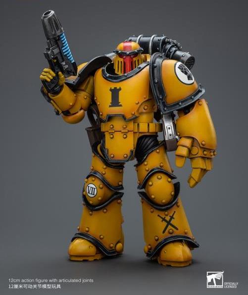 Joytoy Imperial Fists Legion Mkiii Tactical Squad Sergeant With Power Fist Jt9060 Warhammer 40K