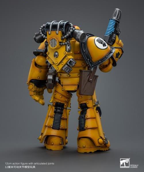 Joytoy Imperial Fists Legion Mkiii Tactical Squad Sergeant With Power Fist Jt9060 Warhammer 40K
