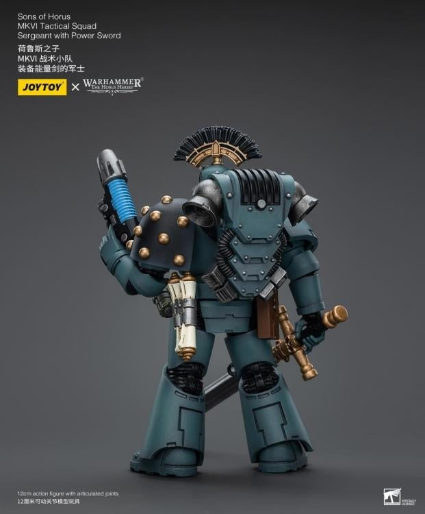 Sons Of Horus: Mkvi Tactical Squad Sergeant With Power Sword Jt9466 Warhammer 40K