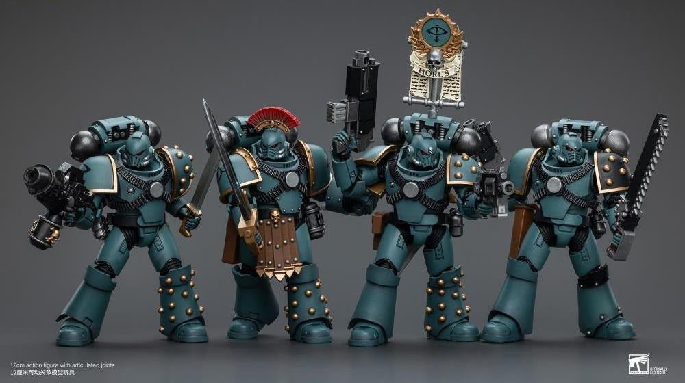 Sons Of Horus: Mkiv Tactical Squad Legionary With Legion Vexilla Jt9589 Warhammer 40K