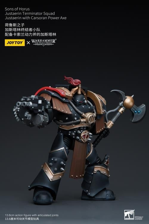 Sons Of Horus: Justaerin Terminator Squad With Carsoran Power Axe Jt9718 Warhammer 40K