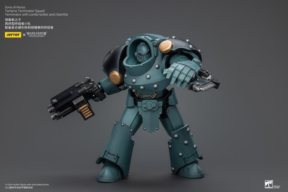 Sons Of Horus: Tartaros Terminator Squad With Combi-Bolter And Chainfist Jt7271 Warhammer 40K