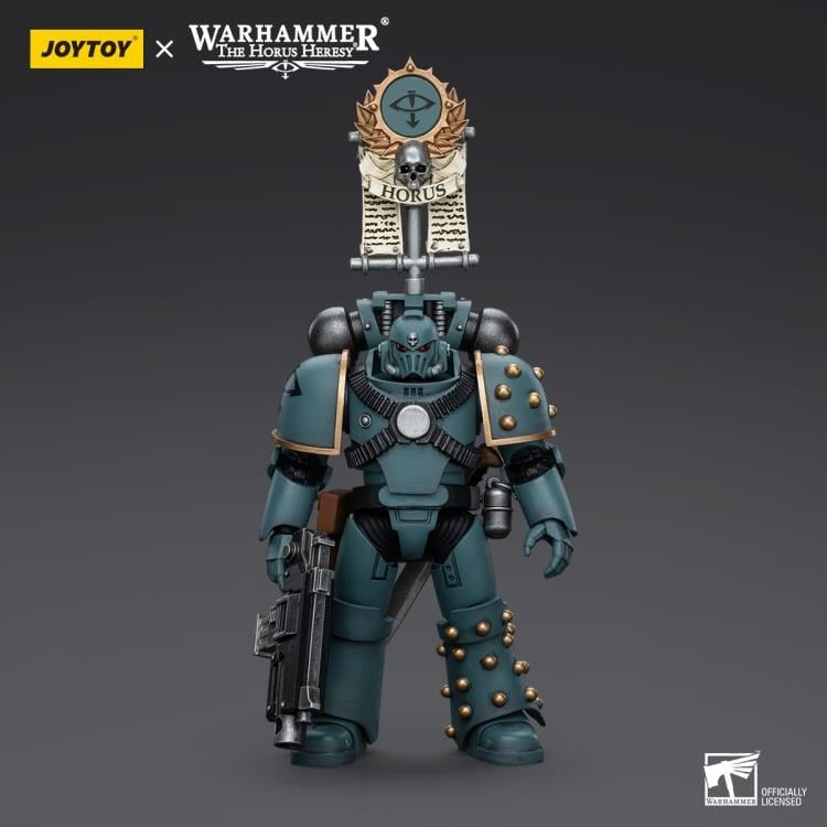 Sons Of Horus: Mkiv Tactical Squad Legionary With Legion Vexilla Jt9589 Warhammer 40K