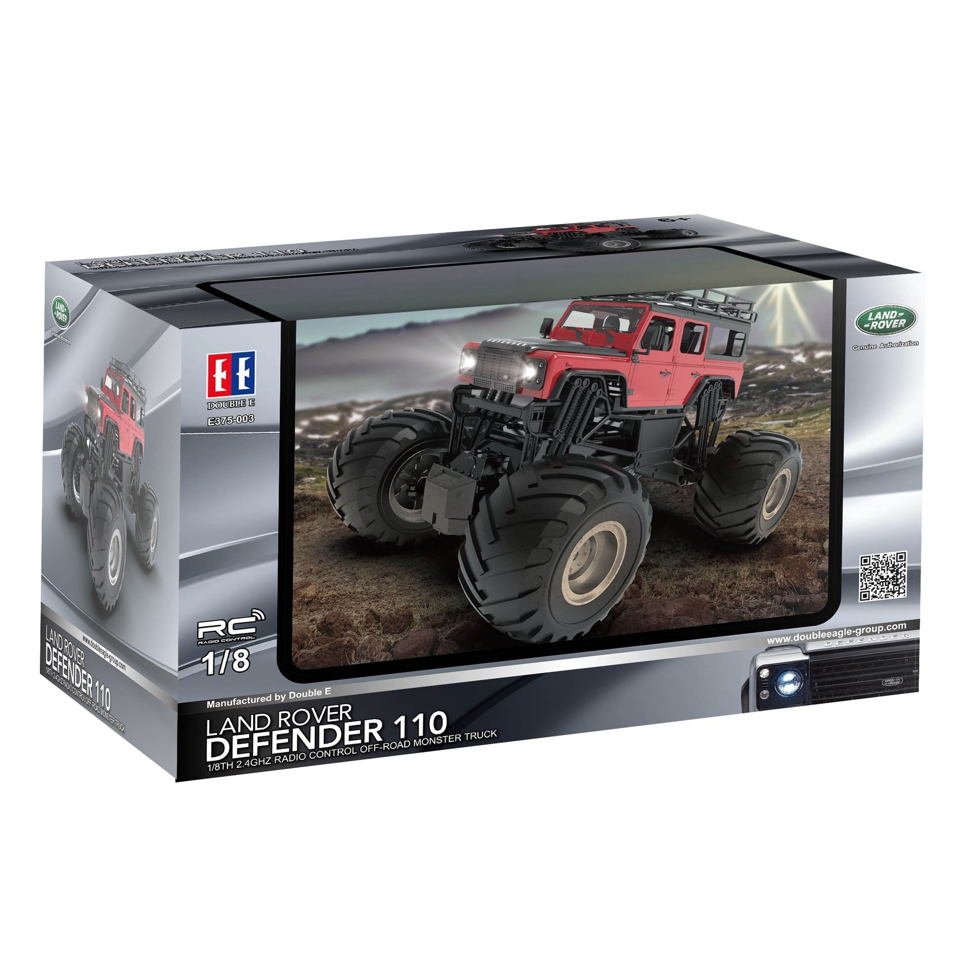 Double E Land Rover Defender Rc 1/8 Big Foot E375