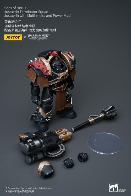 Sons Of Horus: Justaerin Terminator Squad With Multi-Melta And Power Maul Jt9749 Warhammer 40K