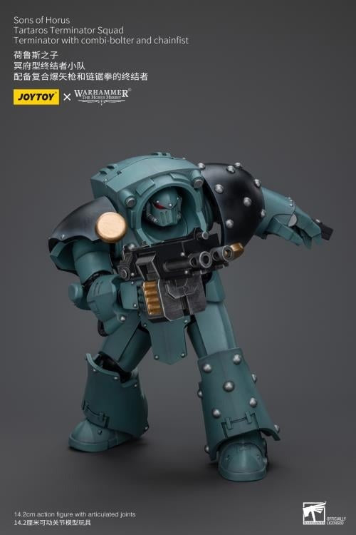 Sons Of Horus: Tartaros Terminator Squad With Combi-Bolter And Chainfist Jt7271 Warhammer 40K