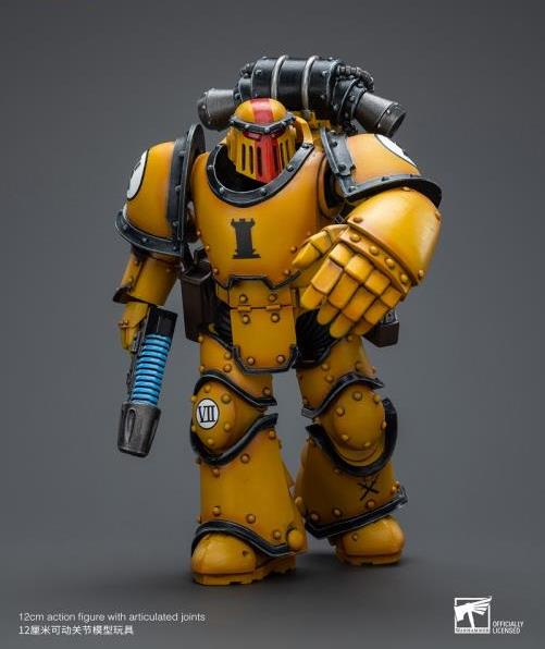 Joytoy Imperial Fists Legion Mkiii Tactical Squad Sergeant With Power Fist Jt9060 Warhammer 40K