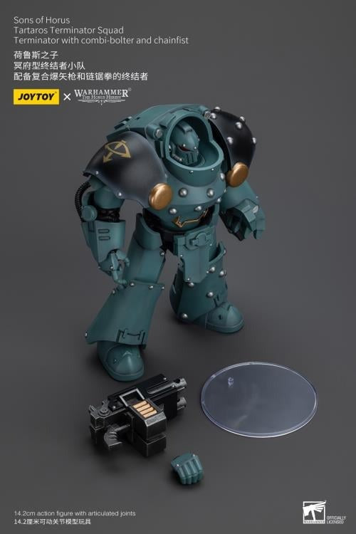Sons Of Horus: Tartaros Terminator Squad With Combi-Bolter And Chainfist Jt7271 Warhammer 40K