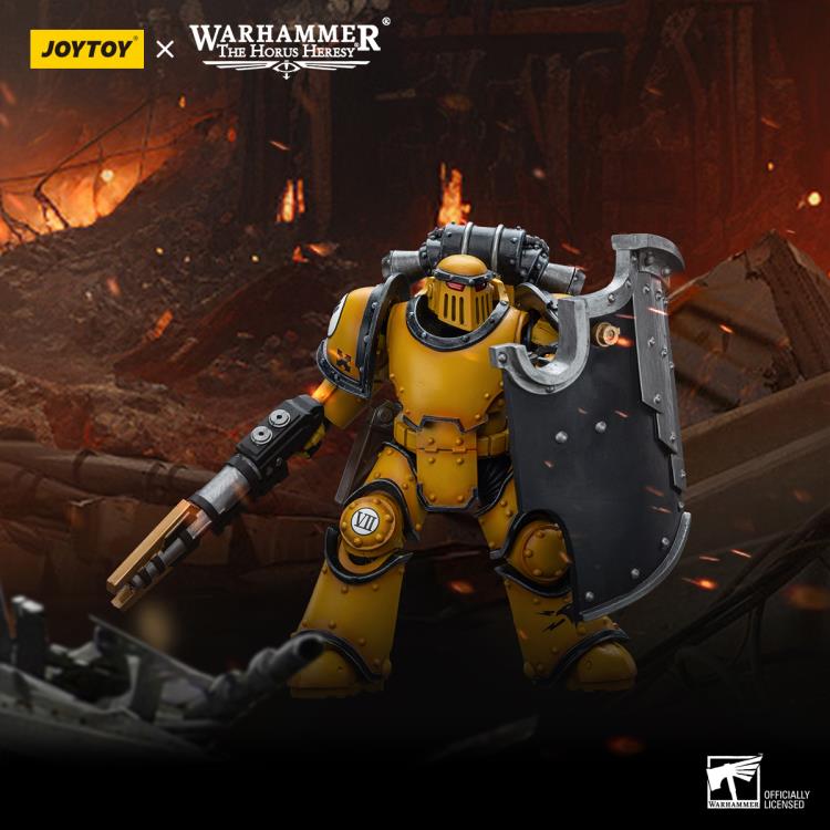Joytoy Warhammer Imperial Fists Legion Mkiii Breacher Squad With Lascutter Jt9121 Warhammer 40K