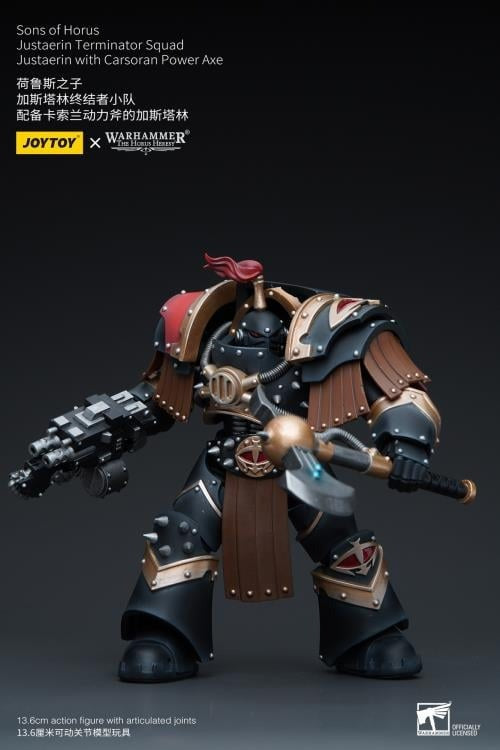 Sons Of Horus: Justaerin Terminator Squad With Carsoran Power Axe Jt9718 Warhammer 40K