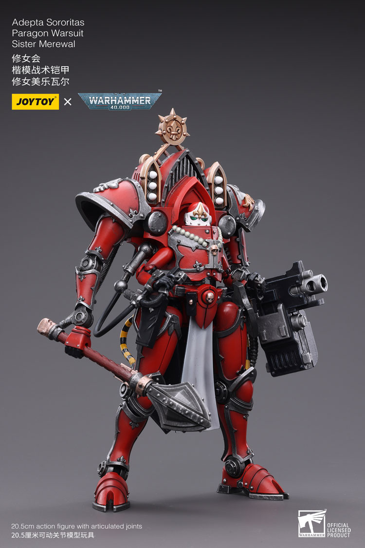 Joytoy Warhammer 40K Adepta Sororitas Paragon Warsuit Sister Merewal Warhammer