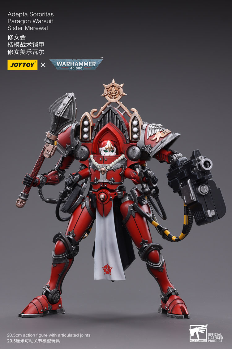 Joytoy Warhammer 40K Adepta Sororitas Paragon Warsuit Sister Merewal Warhammer