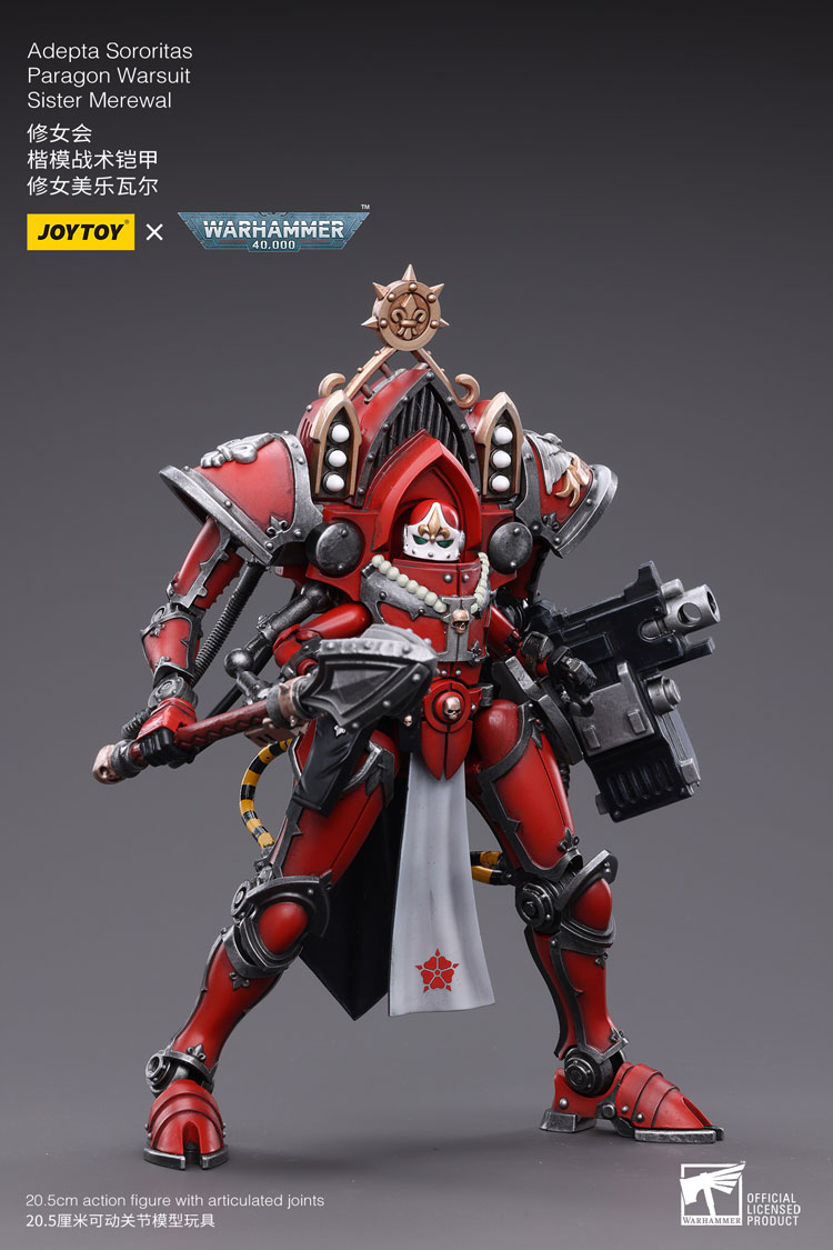 Joytoy Warhammer 40K Adepta Sororitas Paragon Warsuit Sister Merewal Warhammer