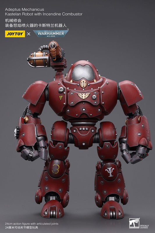 Joytoy Warhammer 40K Adeptus Mechanicus Kastelan Robot With Incendine Combustor Jt7738 Warhammer