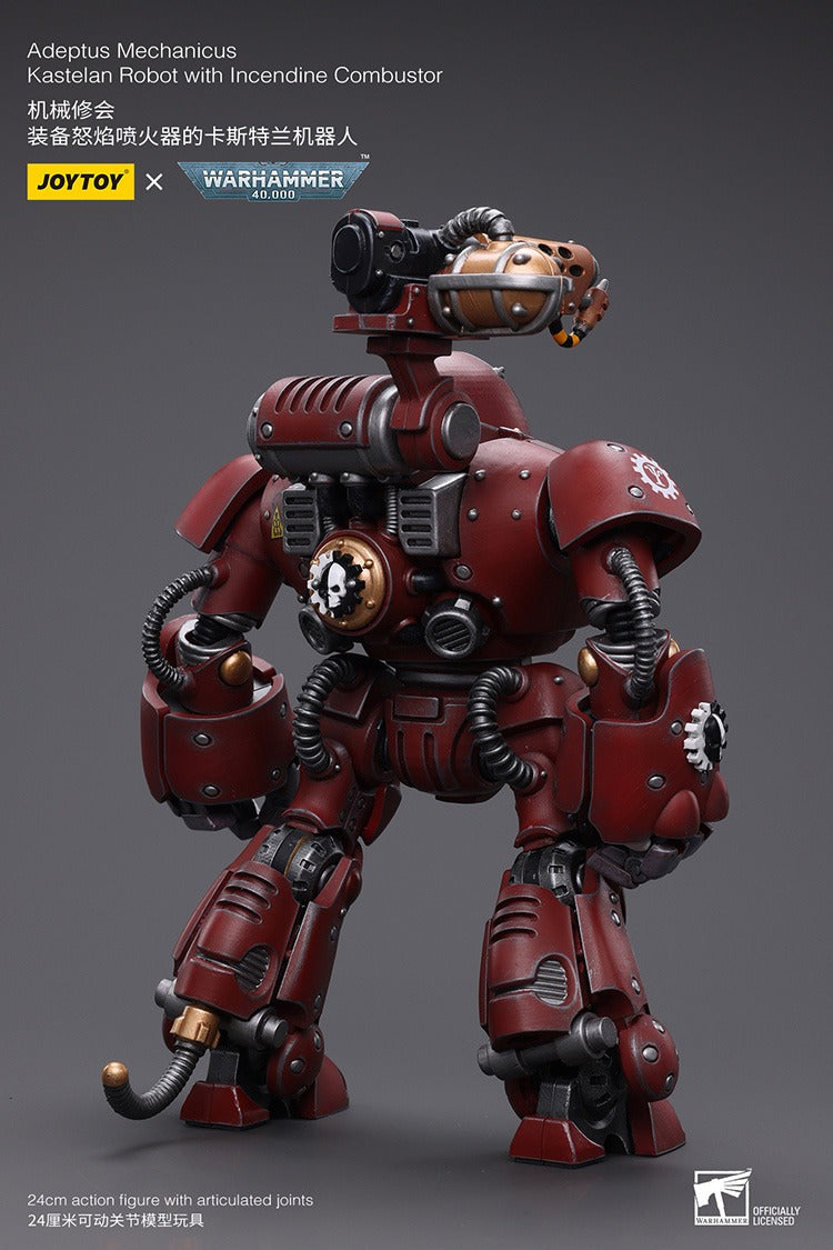 Joytoy Warhammer 40K Adeptus Mechanicus Kastelan Robot With Incendine Combustor Jt7738 Warhammer