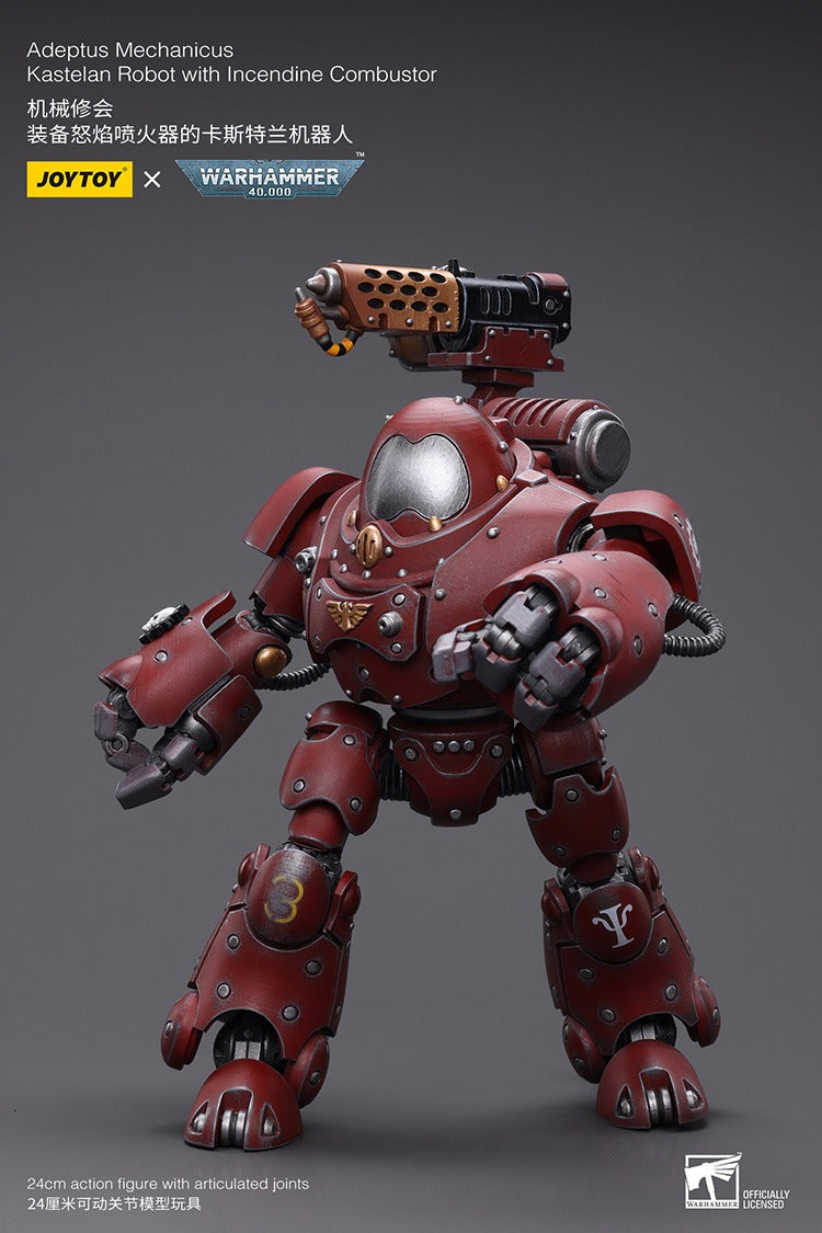 Joytoy Warhammer 40K Adeptus Mechanicus Kastelan Robot With Incendine Combustor Jt7738 Warhammer