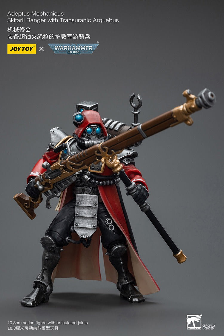 Joytoy Warhammer 40K Adeptus Mechanicus Skitarii Ranger With Transuranic Arquebus Jt7851 Warhammer