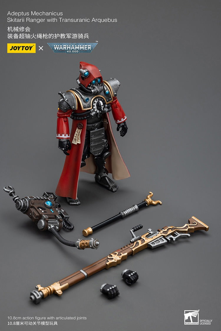 Joytoy Warhammer 40K Adeptus Mechanicus Skitarii Ranger With Transuranic Arquebus Jt7851 Warhammer