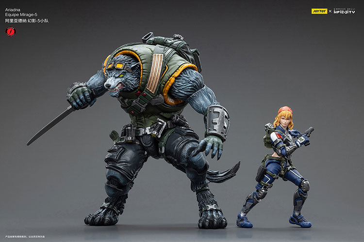 Joytoy Corvus Belli Infinity Ariadna Equipe Mirage-5