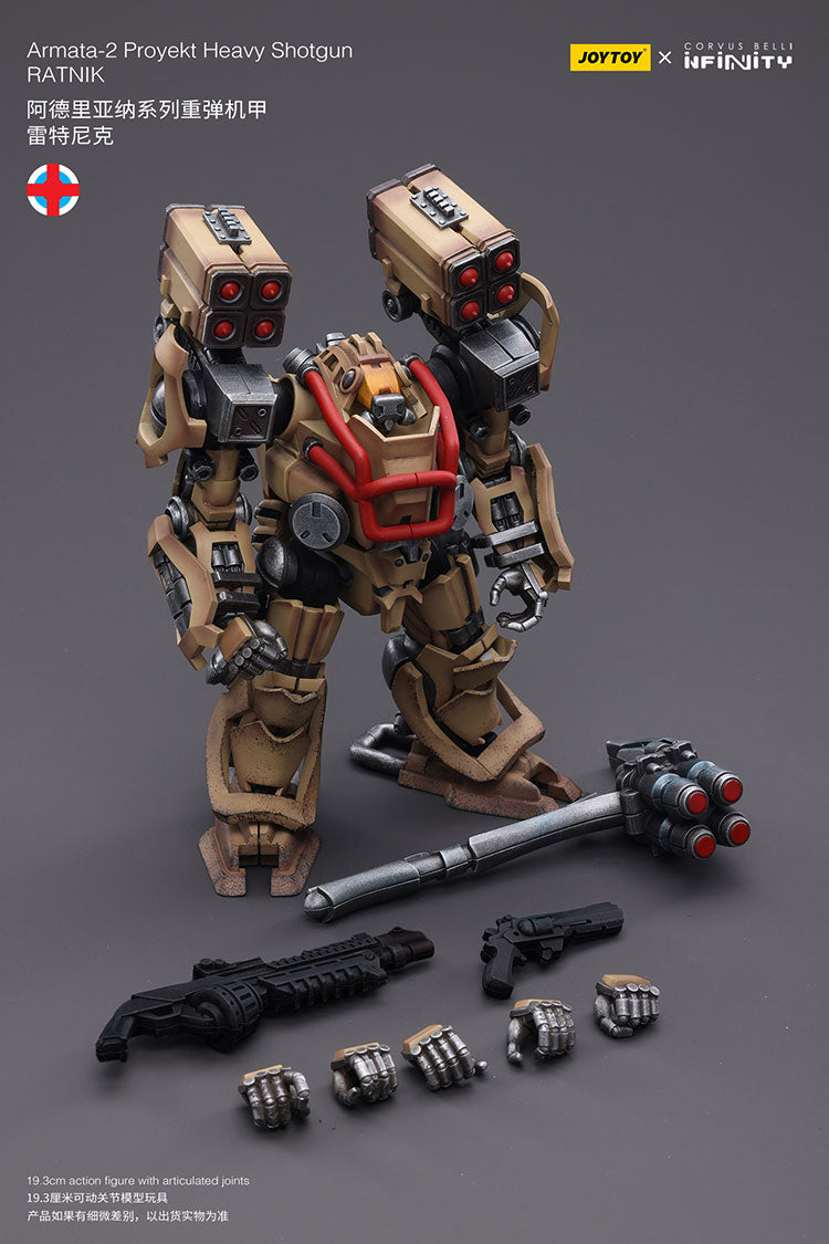 Joytoy Corvus Belli Infinity Armata-2 Proyekt Heavy Shotgun Ratnik Jt4447