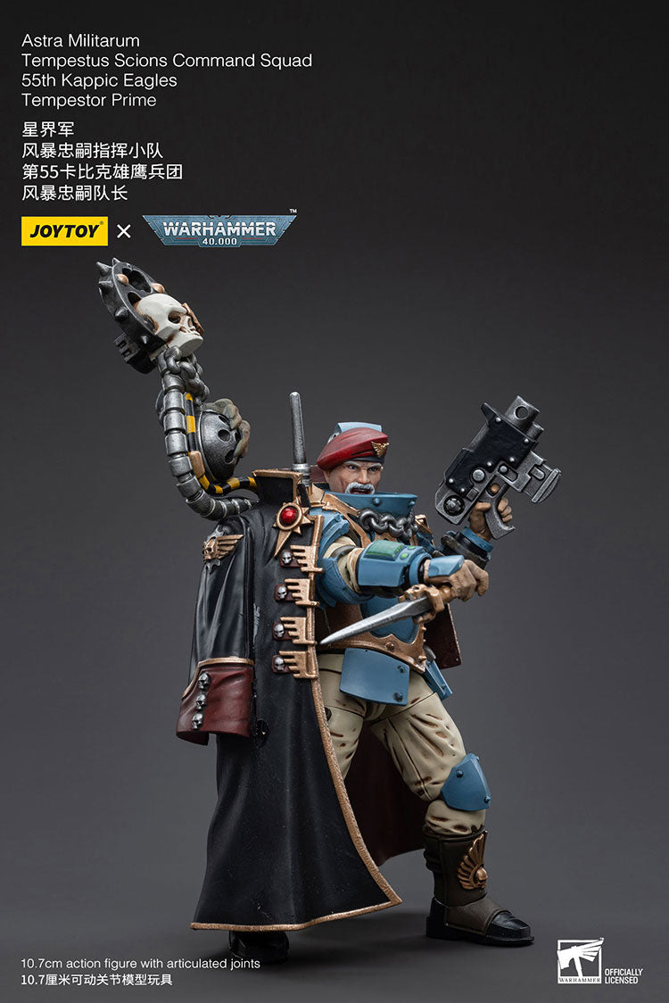 Joytoy Warhammer 40K Astra Militarum Tempestus Scions Command Squad 55Th Kappic Eagles Tempestor