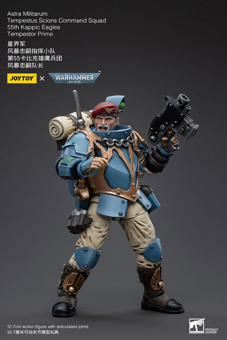 Joytoy Warhammer 40K Astra Militarum Tempestus Scions Command Squad 55Th Kappic Eagles Tempestor